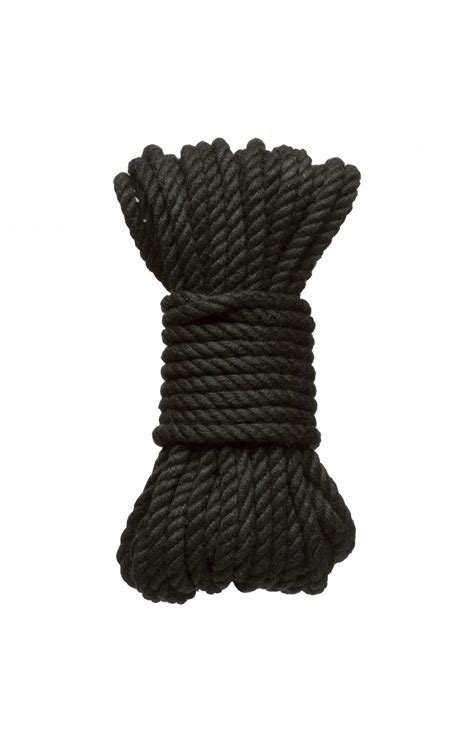 Merci Bind And Tie Mm Hemp Bondage Rope Feet Black Dj