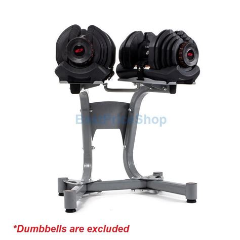 Bowflex Selecttech Dumbbell Rack Weightlifting Stand With Towel Hanger