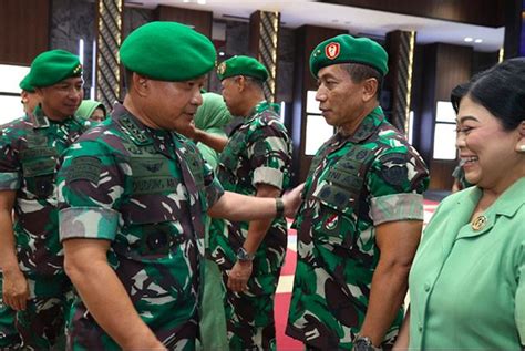 19 Jenderal TNI AD Resmi Naik Pangkat Ini Daftar Lengkapnya