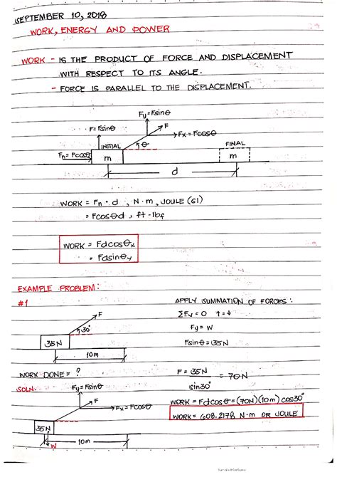 Free Work And Energy Worksheet Download Free Work And Energy Worksheet
