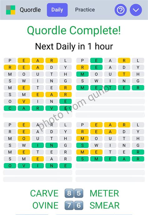 Quordle March 3 2022 Answers