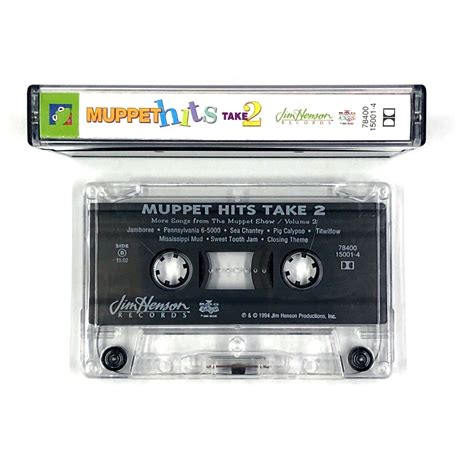 The Muppets Hits Take 2 Cassette Tape Og 1994 Rock Pop Rare Ebay