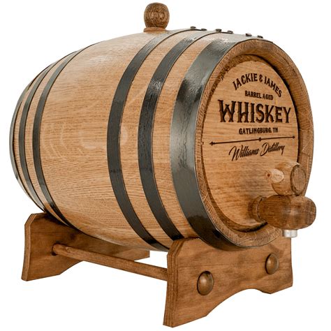 Barrel Aged Personalized Whiskey Barrel Sofias Gift Shop Apparel