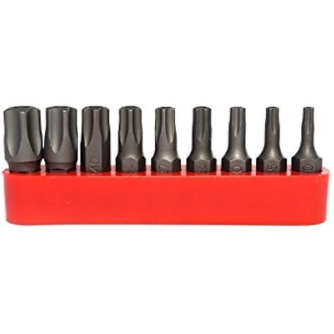 Ram Pro 9pc Torx Star 5 Point Security Tamper Proof Driver Bit Set