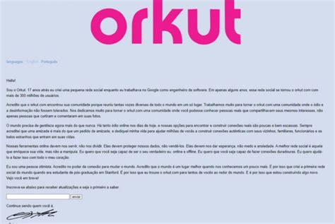 Orkut é reativado e criador anuncia novo projeto para a rede MH Mundo