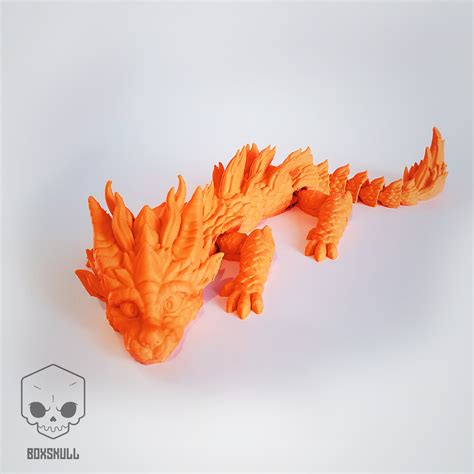 Stl File Flexi Baby Dragon Articulated 👶・model To Download And 3d Print