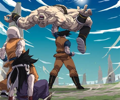 ArtStation Goku Vs Saiyans Dragon Ball Z Dragon Ball Art Goku