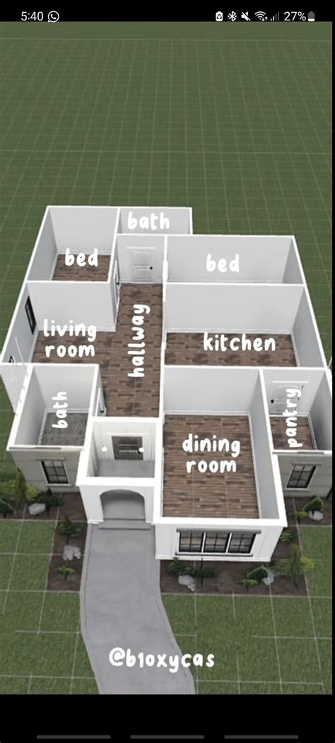 The Floor Plan For A House With Different Rooms