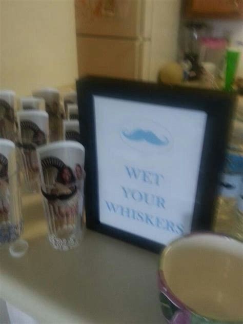 Moustache Baby Shower Drinks Baby Shower Drinks Second Baby Showers