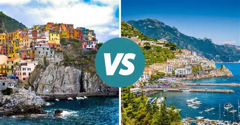 Cinque Terre Vs Amalfi Coast Where Should You Go A Broken