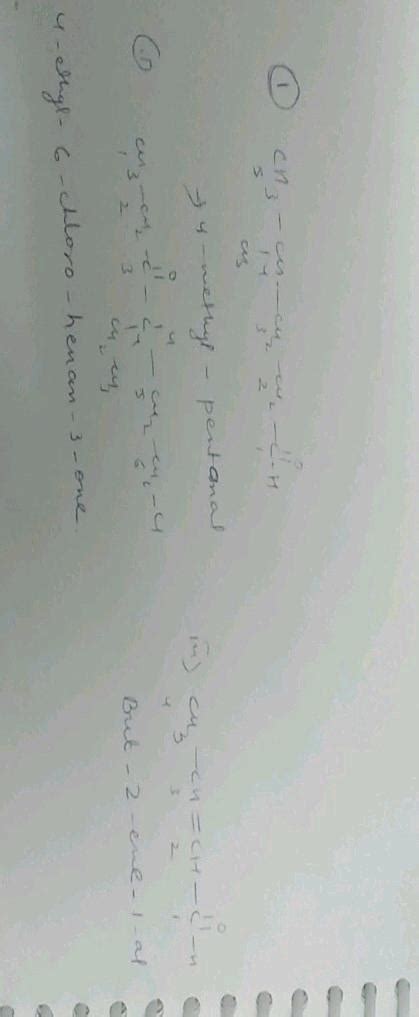 X Schiff S Base Name The Following Compounds According To Iupac