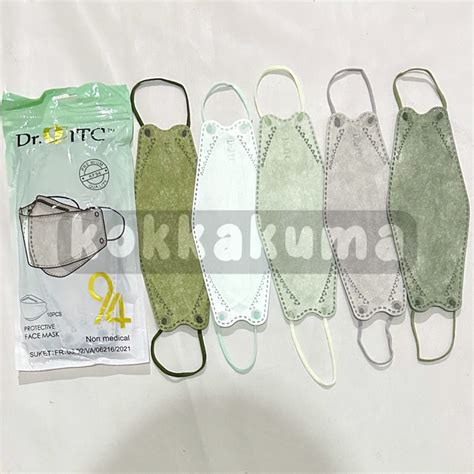 Jual Dr Itc Dritc Kf Masker Korea Ply Filtration Lapisan Satu