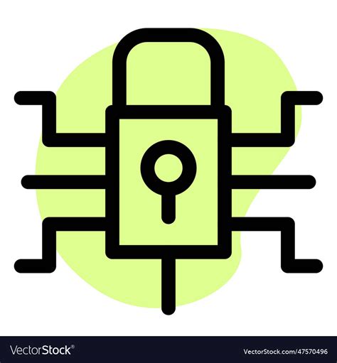 Security software installation into system Vector Image