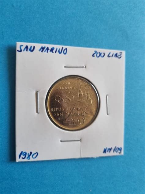 San Marino 200 Lire 1980 UNC