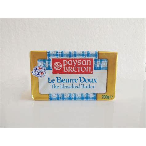 Jual Paysan Breton Unsalted Butter Gr Shopee Indonesia