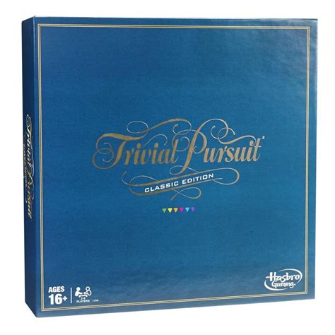 Trivial Pursuit Dition Classique Acheter Vos Jeux De Soci T