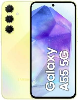 Samsung SM A556B Galaxy A55 5G Dual SIM 8GB 256GB Awesome Lemon EU