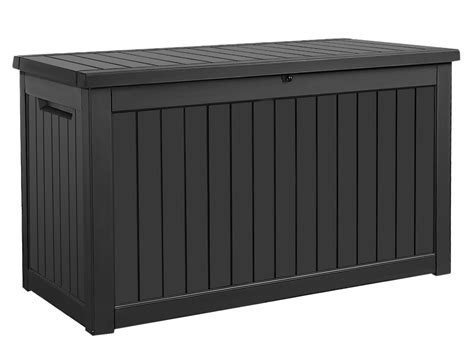 Lyromix 230 Gallon Large Outdoor Storage Deck Box Waterproof Outdoor Storage Box