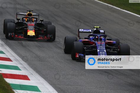 Daniel Ricciardo Red Bull Racing Rb And Pierre Gasly Scuderia Toro