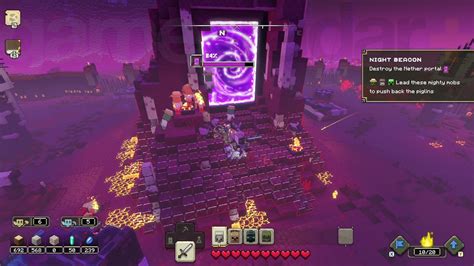 How To Destroy The Nether Portal In Minecraft Legends Gamesradar