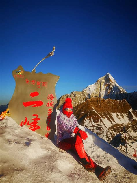 【5000雪山】四姑娘二峰，初级雪山攀登