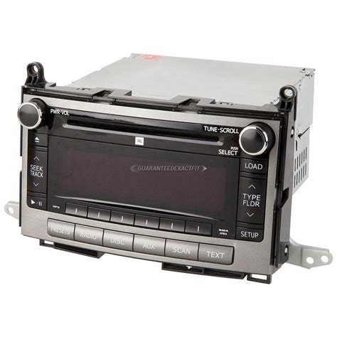 Toyota Venza Radio Or Cd Player Am Fm Mp Cd Changer Radio With