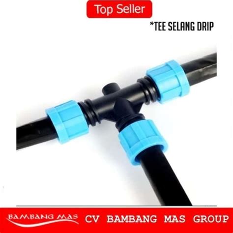 Jual Tee Selang Drip Sistem Tetes Selang Irigasi Mm Hidroponik Di