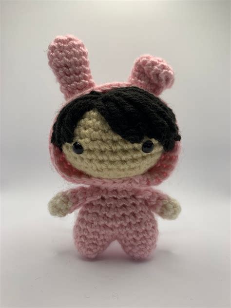 BTS BT21 Cooky Jungkook Crochet Amigurumi Doll Etsy