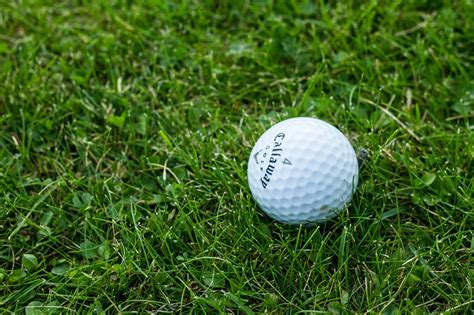 Golf Ball Grass Free Photo On Pixabay