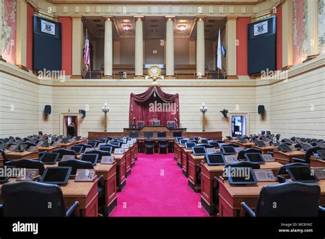 Interior of the Rhode Island State House in Providence, RI, USA Stock ...