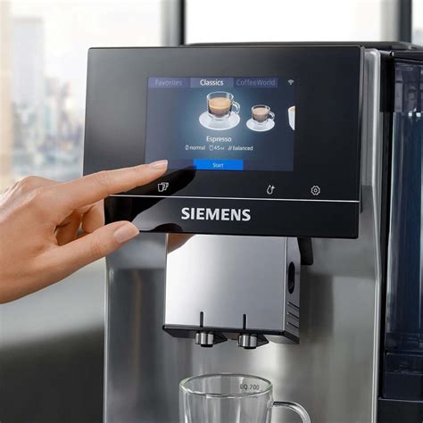 Siemens EQ 700 TP705R01 Kaffeevollautomat Classic Edelstahl