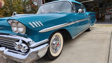 All Original 1958 Chevrolet Impala Runs Drives And Survives In A