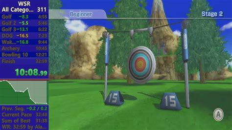 Fwr Wii Sports Resort All Categories Speedrun In Youtube