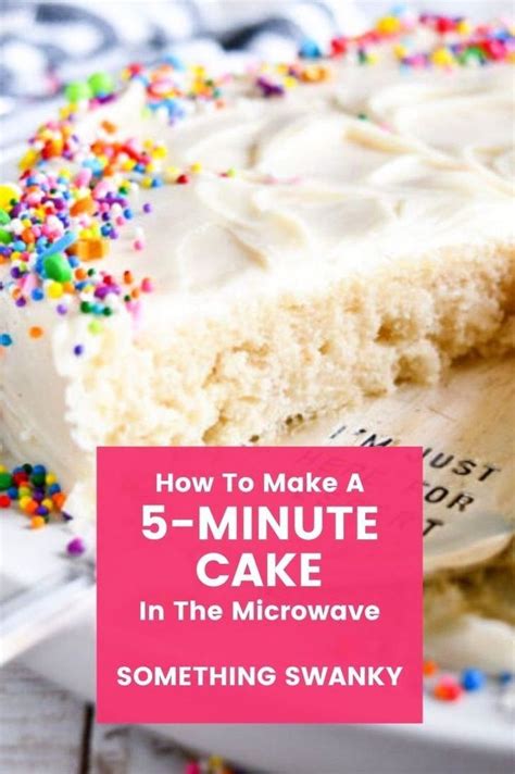 5 Minute Microwave Cake Artofit