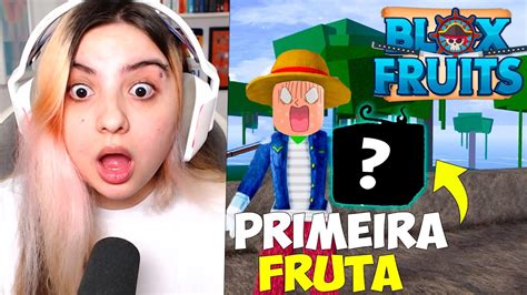 Girei Minha Primeira Fruta No Blox Fruits Nem Acreditei Que Veio Essa Youtube