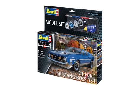 71 Mustang Boss 351 Model Set Revell 67699