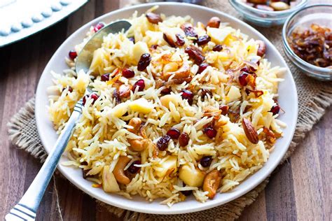 Kashmiri Pulao with Fruits and Nuts | Indian Ambrosia