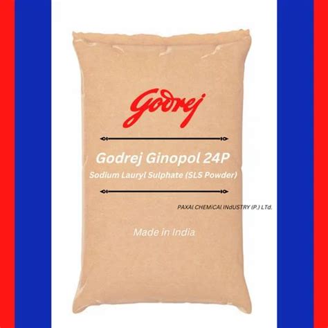 Godrej Sodium Lauryl Sulphate Powder For Industrial Packaging Size