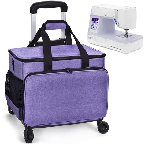 Buy Sewing Machine Carrying Case Collapsible Trolley Bag With Wheels