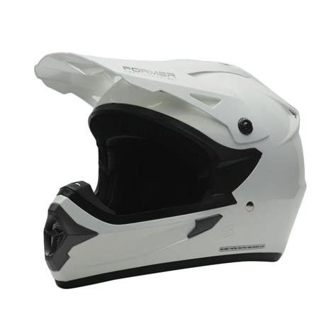 Jual Helm Cargloss Former Motocross Full Face Super Whity White