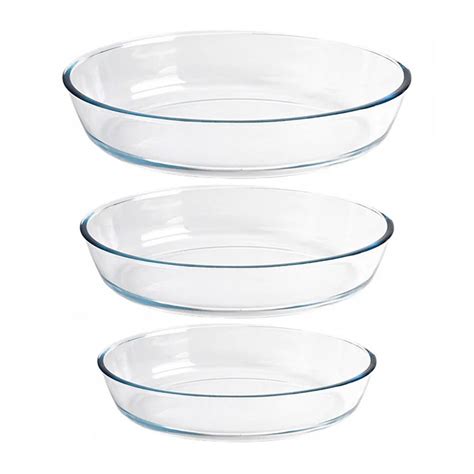 Oven Safe Borosilicate Glass Baking Roasting And Casserole Dish Set Oval Shop Today Get It