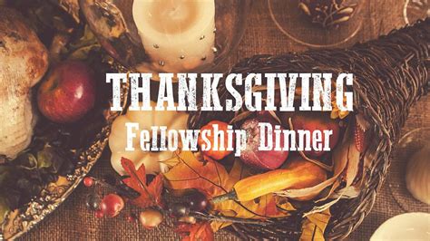 Thanksgiving Dinner - Moss Memorial Baptist Church