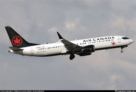 C Gehy Air Canada Boeing 737 8 Max Photo By Flightline Aviation Media