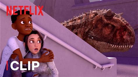 Race To Escape 🦖 Jurassic World Camp Cretaceous Netflix After School Youtube