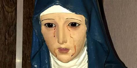 Virgen que llora sangre en Argentina fue analizada y no creerás el