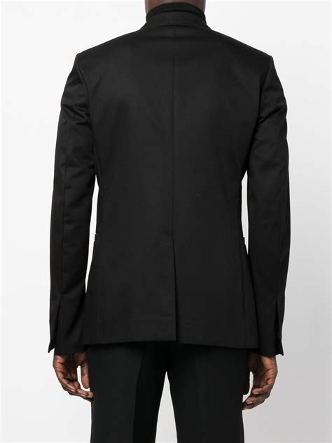 Givenchy U Lock Slim Fit Blazer In Black Modesens