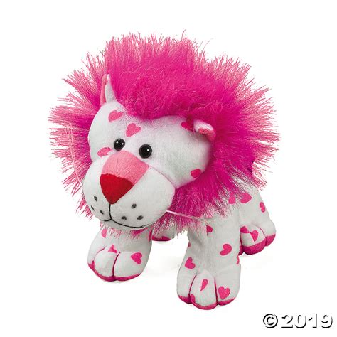 Valentine Stuffed Lion