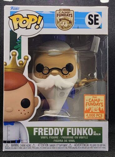 Funko Pop Disney Freddy Funko As Merlin Le Camp Fundays