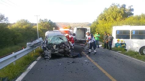 Choque En Ahualulco San Luis Potosí Deja Un Muerto Y Tres Heridos N