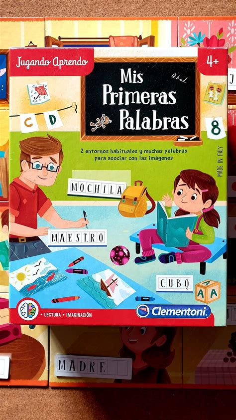 Mis Primeras Palabras Jugando Aprendo Para La Lectoescritura A Partir